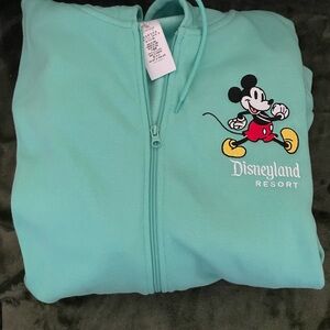 Disney Mint Green Zip-Up Hoodie